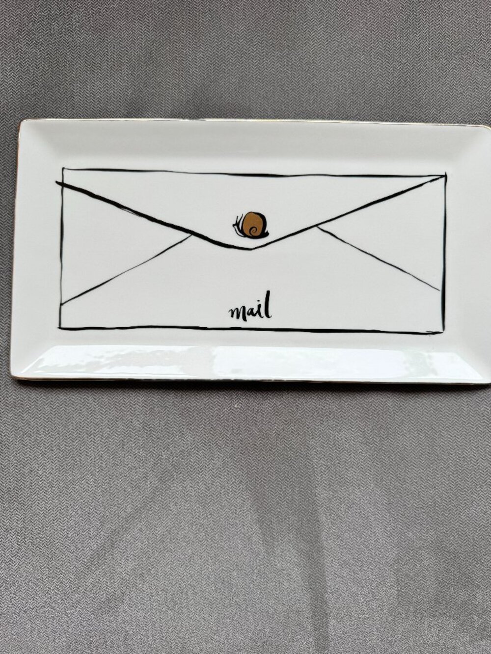 Kate Spade Lenox Snail Mail Letter Organizer